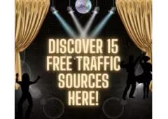Free for You: Here are 15 Free Website Traffic Sources!